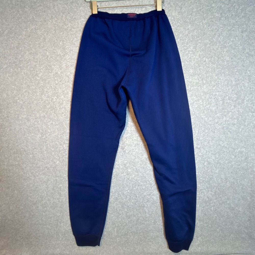 VTG Patagonia Capilene Pants L Blue Mid-weight Base Layer Leggings Gorpcore USA